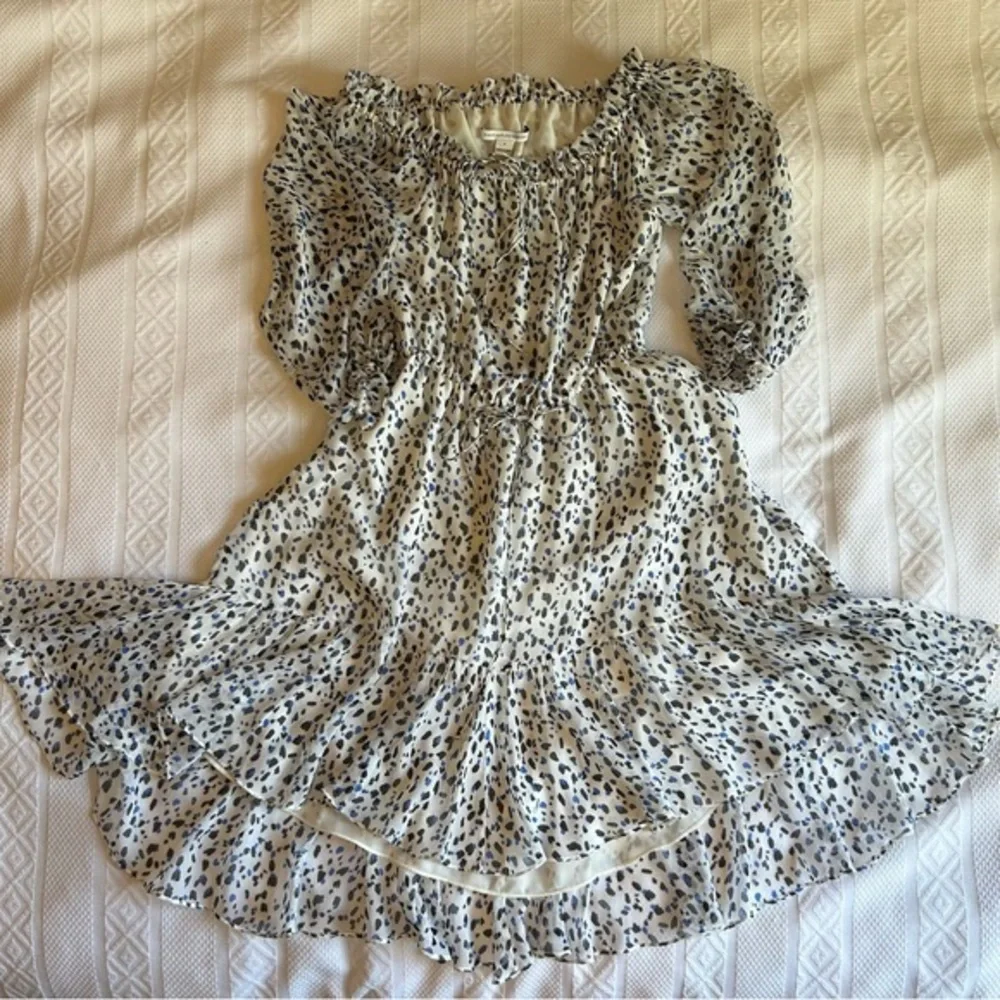 Diane Von Furstenberg Silk high/low Hem Dress Size 4‎ - Picture 4 of 7